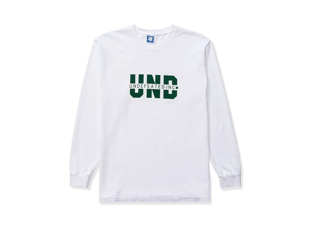 UNDEFEATED Incorporated L/S Tee - 80355 "White"