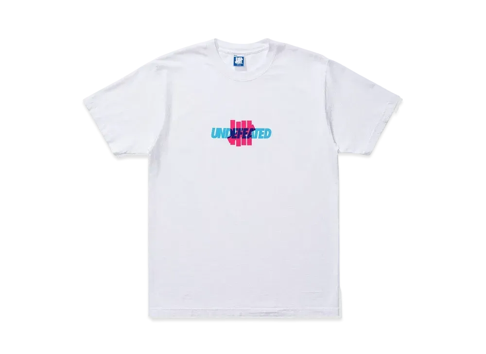 UNDEFEATED Tri-Tone S/S Tee - 80343 "White"