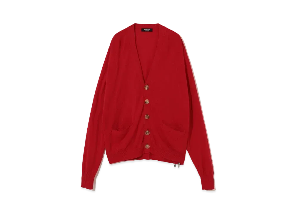 UNDERCOVER CARDIGAN "Red"