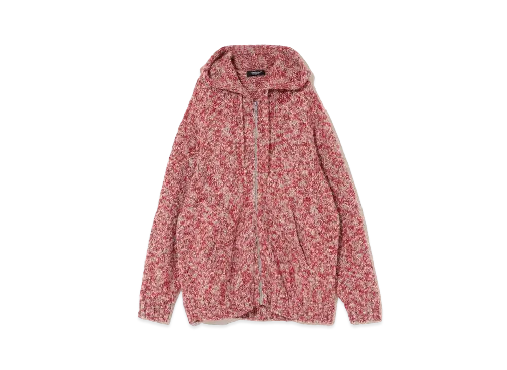 UNDERCOVER CARDIGAN "Red Mix"