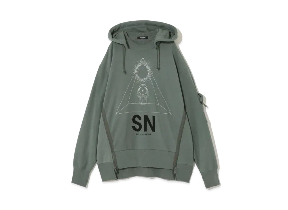 UNDERCOVER HOODIE "Gray Green"