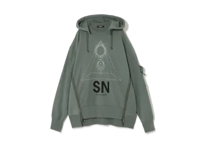 UNDERCOVER HOODIE "Gray Green"