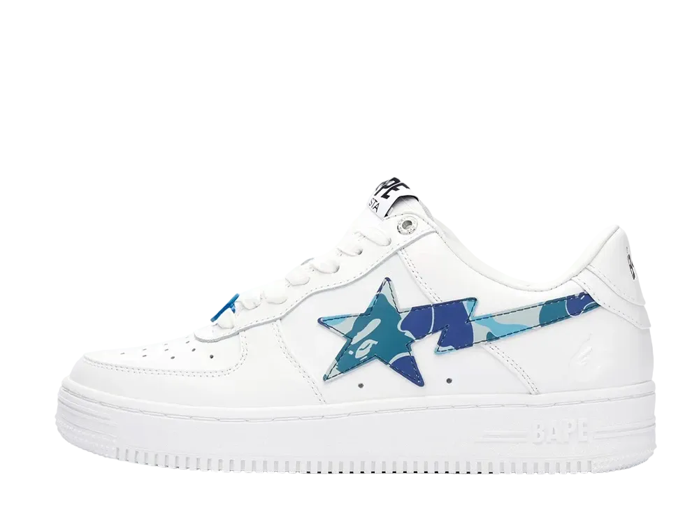 A BATHING APE®︎ BAPE STA White ABC Camo "Blue" (2022)