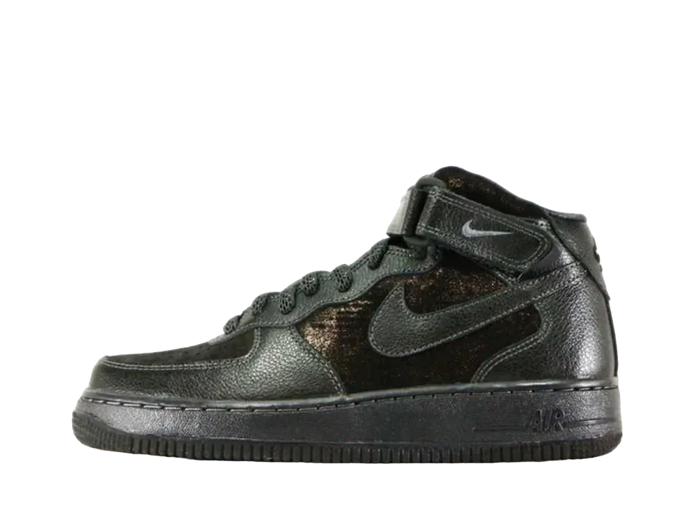 Nike Women's Air Force 1 Mid '07 PRM "Metallic Hematite"