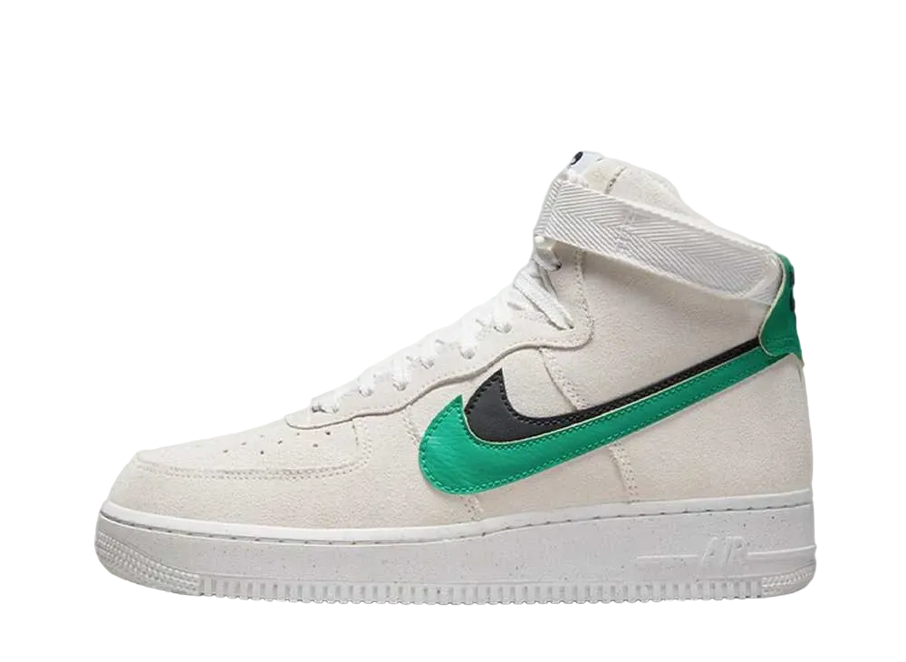 Nike Women's Air Force 1 High 82 "Summit White/Neptune Green-Black-Sesame"