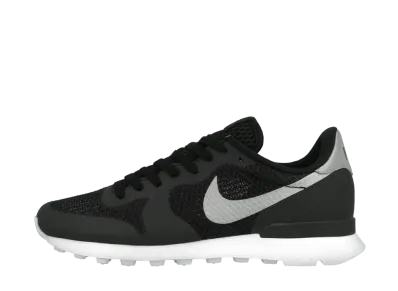 ナイキ インターナショナリスト NS "ブラック & メタリック シルバー"