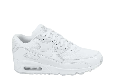 Nike Women's Air Max 90 PRM "White/White/Metallic Silver"
