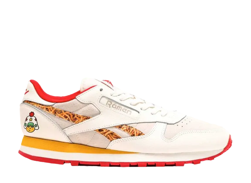 ベビースター × アトモス × リーボック クラシック レザー "ホワイト/レッド"