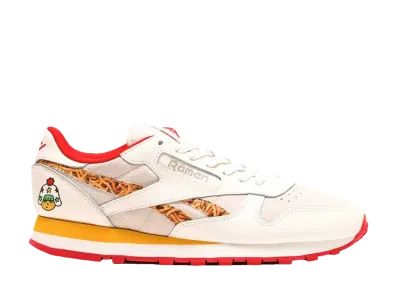 BABY STAR × atmos × Reebok Classic Leather "White/Red"