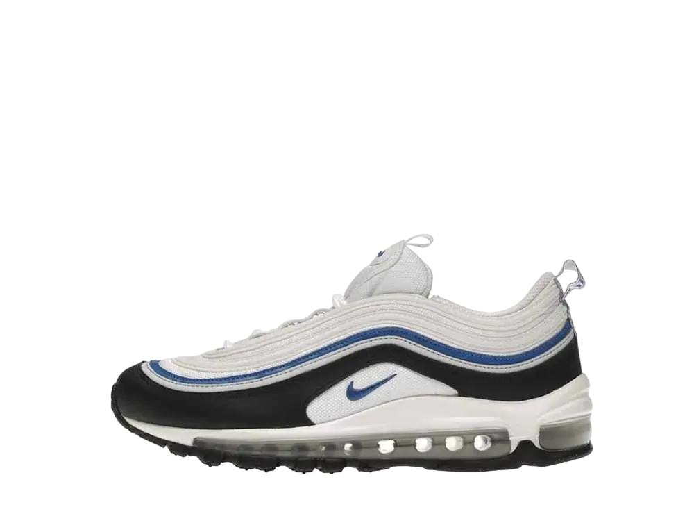 ナイキ GS エアマックス 97 "ホワイト/ブラック シグナル ブルー"