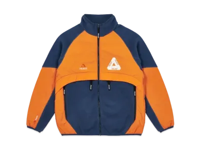 PALACE Polartec Shell Jacket "Navy / Orange"