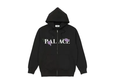 PALACE Grape Zip Hood "Black"