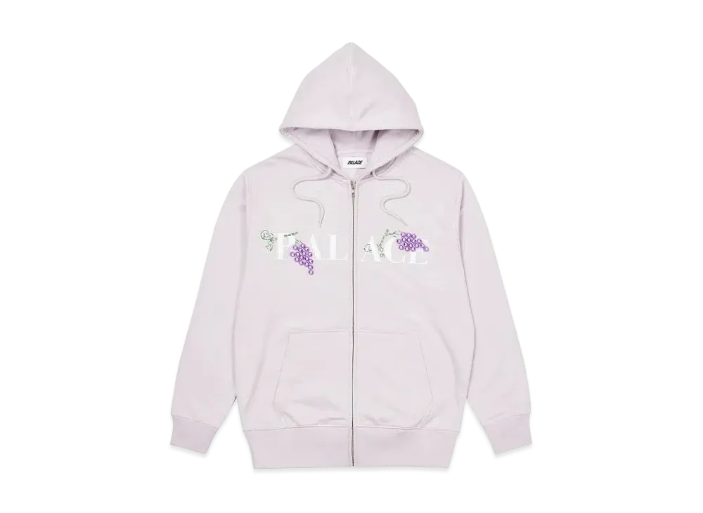 PALACE Grape Zip Hood "Lilac"