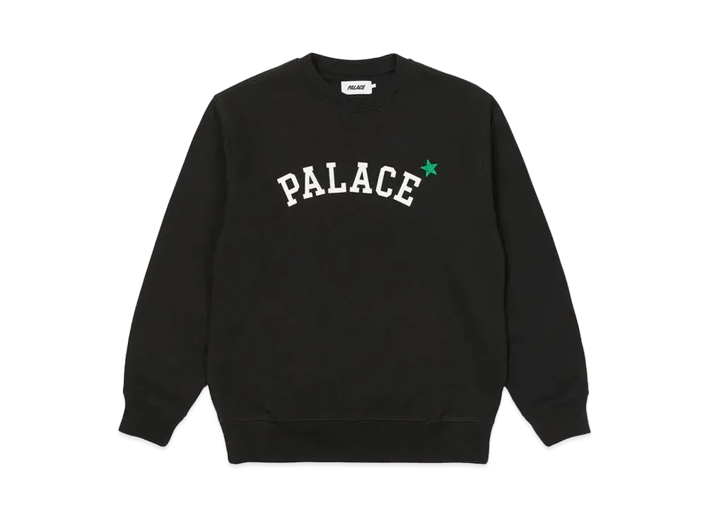 PALACE Star Crew "Black"
