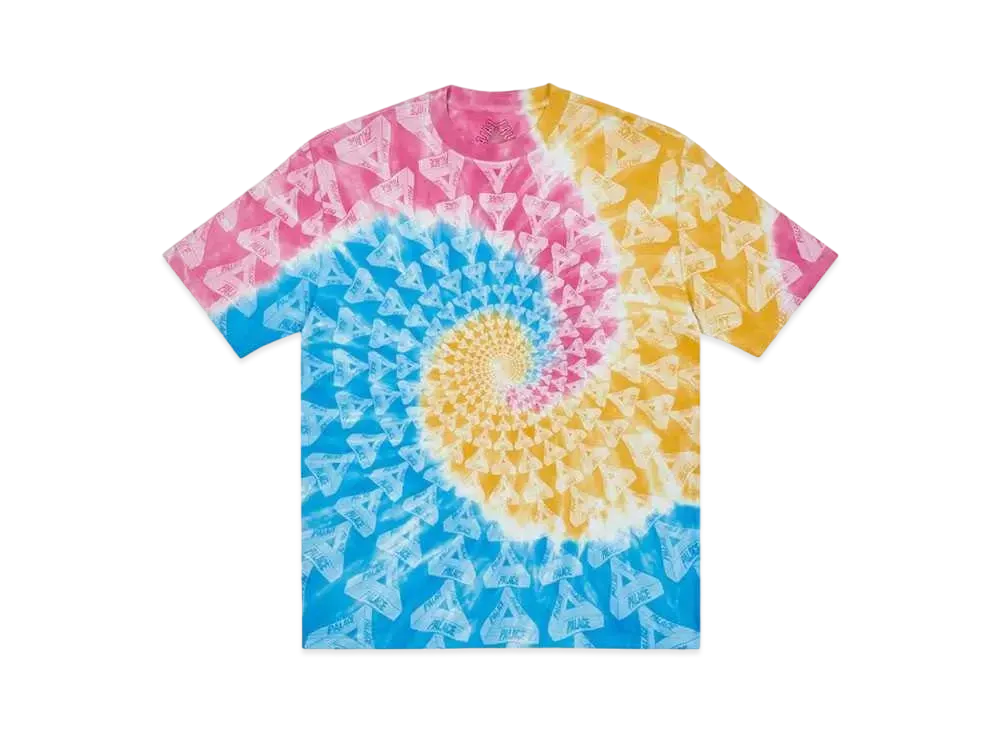 PALACE Trippy Tri-Ferg T-Shirt "Blue Swirl"