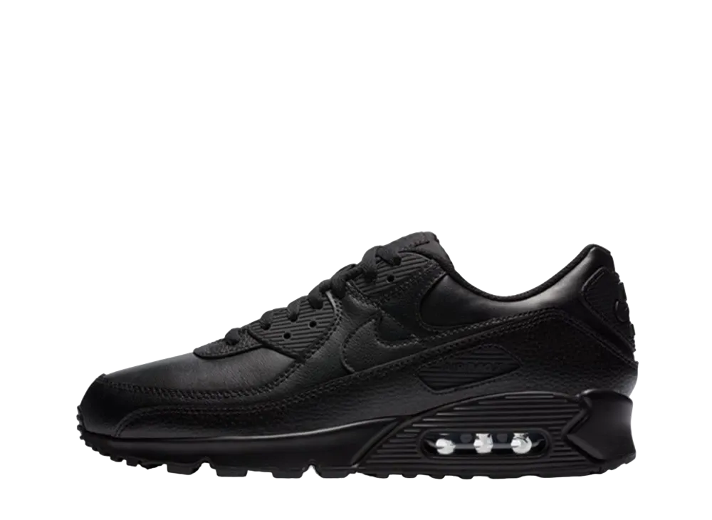 ナイキ ウィメンズ エアマックス90 レザー "ブラック"