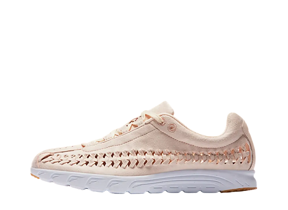 ナイキ ウィメンズ メイフライ ウーブン QS "ベアリー オレンジ ホワイト"