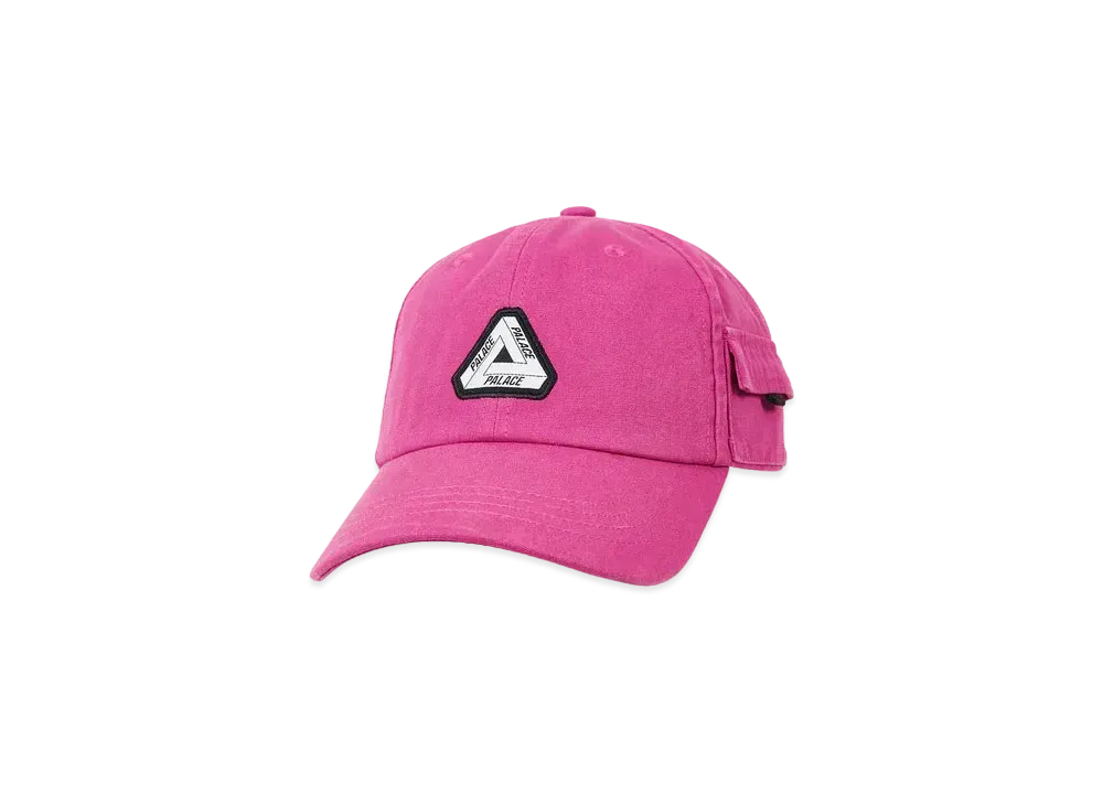 PALACE Garment Dyed Tri-Ferg Patch 6-Panel "Purple"