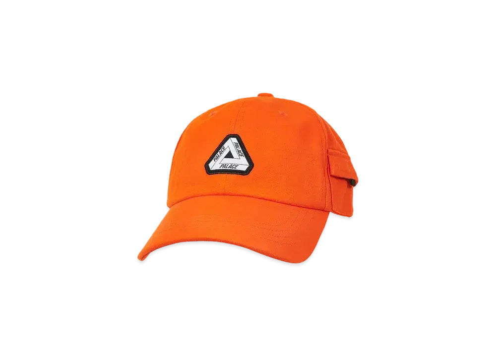 PALACE Garment Dyed Tri-Ferg Patch 6-Panel "Orange"