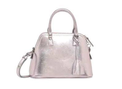 Maison Margiela 5AC Metallized Leather Bag "Purple"