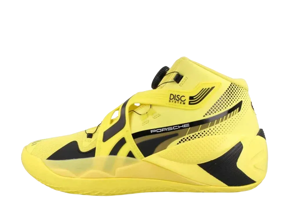 Porsche Legacy × Puma Disc Rebirth "Celandine"