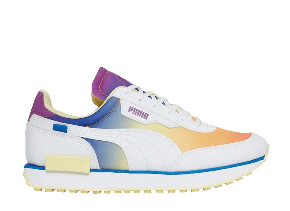 プーマ フューチャー ライダー プライド "ホワイト/ブルー/イエロー/パープル"