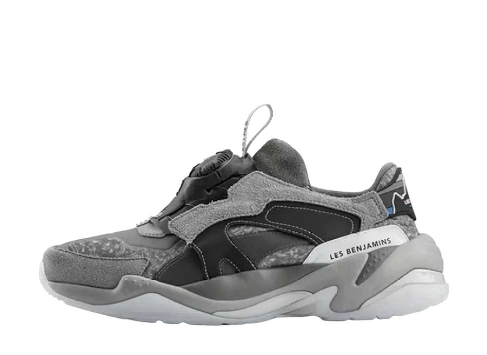 レス ベンジャミンズ × プーマ サンダー ディスク "スティール グレー/アスファルト"