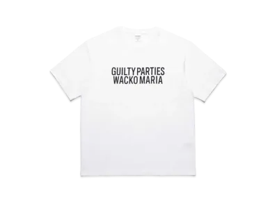 WACKO MARIA WASHED HEAVY WEIGHT T-SHIRT "White"