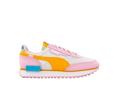 Puma GS Future Rider Flower Aura "White/Pink"