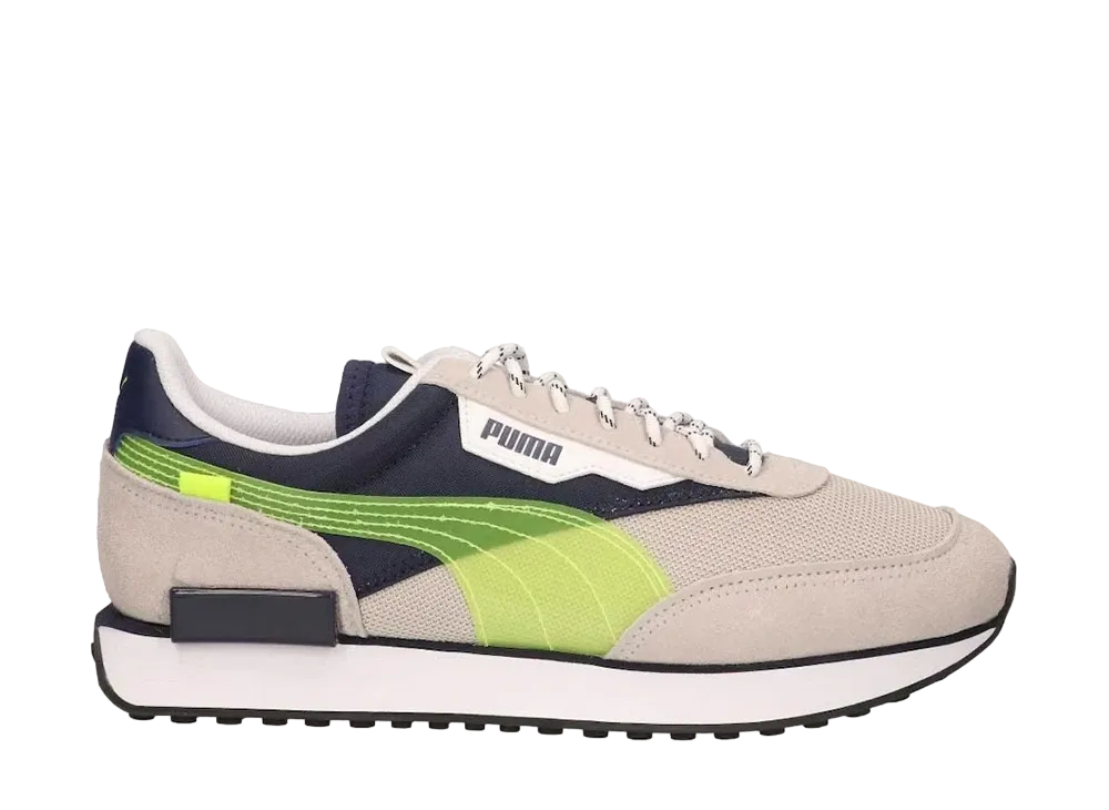 プーマ フューチャー ライダー サマー "グレイ バイオレット ピーコート"