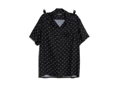 PEACEMINUSONE PMO Rayon Shirt #1 "Black" / G-DRAGON