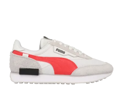 Puma Future Rider Vintage "White/Poppy Red"