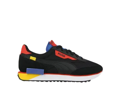 Puma GS Future Rider Neon Play "Black/Red"