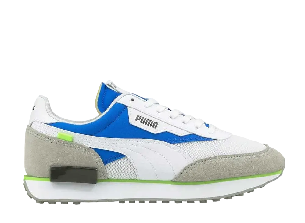 プーマ フューチャー ライダー "コア ホワイト/ブルー/ライム"