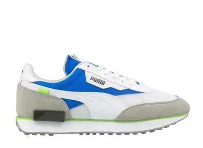 Puma Future Rider "Core White/Blue/Lime"
