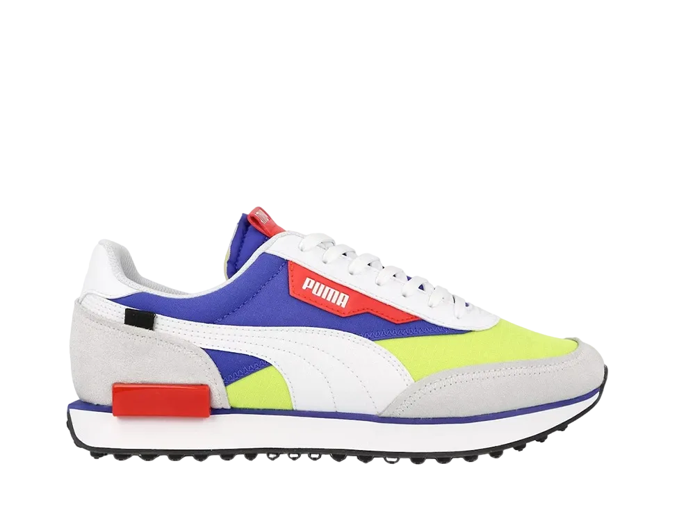 Puma Women's Future Rider Play On "White Yellow Alert"