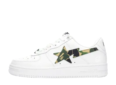 A BATHING APE®︎ BAPE STA White ABC Camo "Green" (2022)