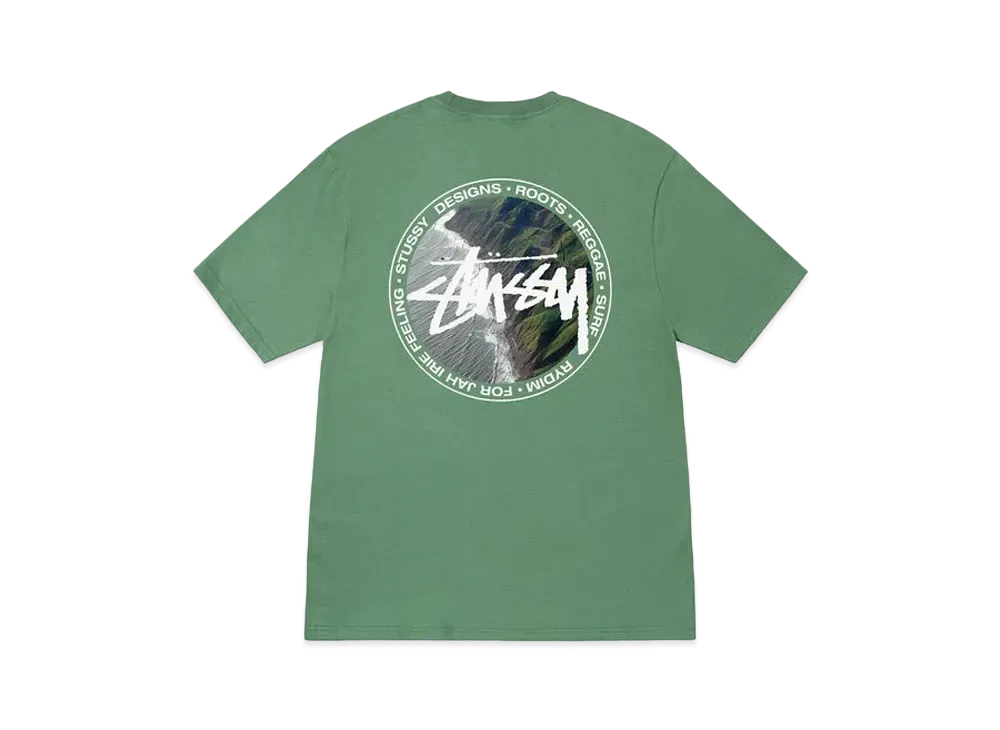 Stussy COASTLINE TEE "Green"