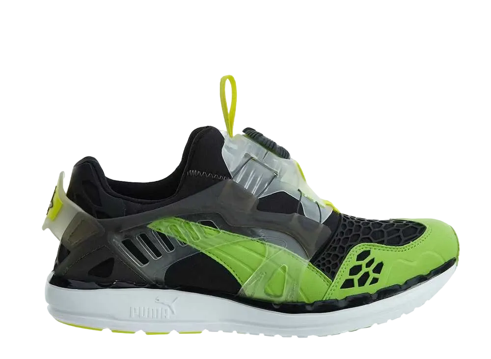 プーマ フューチャー ディスコ ブレーズ "ブラック ジャスミン グリーン"