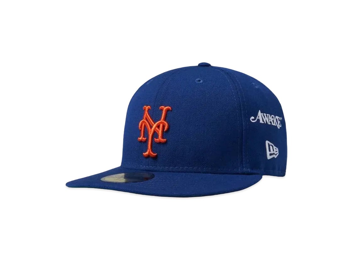 New Era × Awake × New York Mets Subway Series 59Fifty Fitted "Blue"