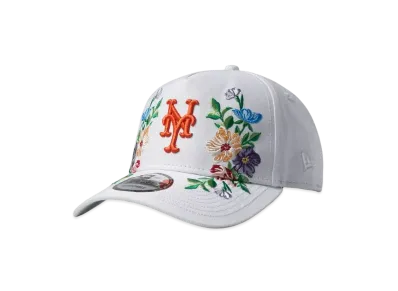 Kith x New Era x Mets Floral Oxford Pinch Crown "Sandrift"