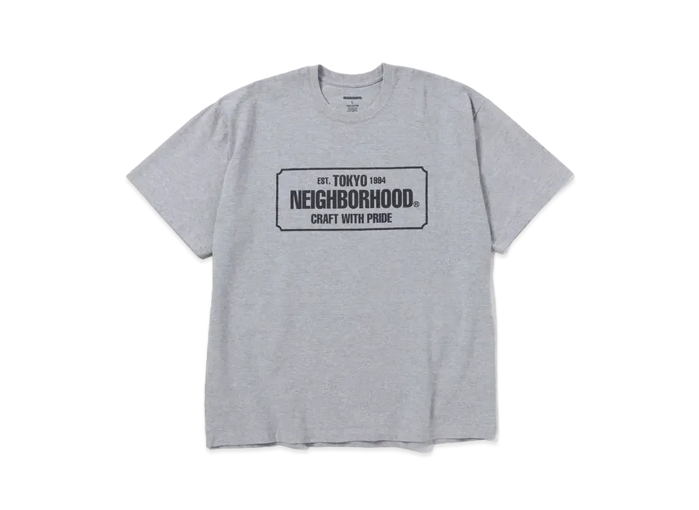 NEIGHBORHOOD NH Tee-1 SS . CO "Gray"