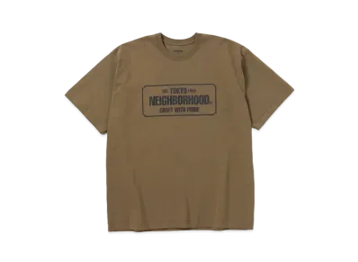NEIGHBORHOOD NH Tee-1 SS . CO "Olive Drab"