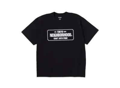 NEIGHBORHOOD NH Tee-1 SS . CO "Black"