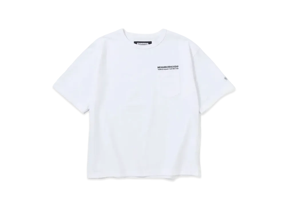NEIGHBORHOOD Classic-P Crewneck SS . CO "White"