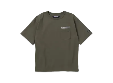 NEIGHBORHOOD Classic-P Crewneck SS . CO "Olive Drab"