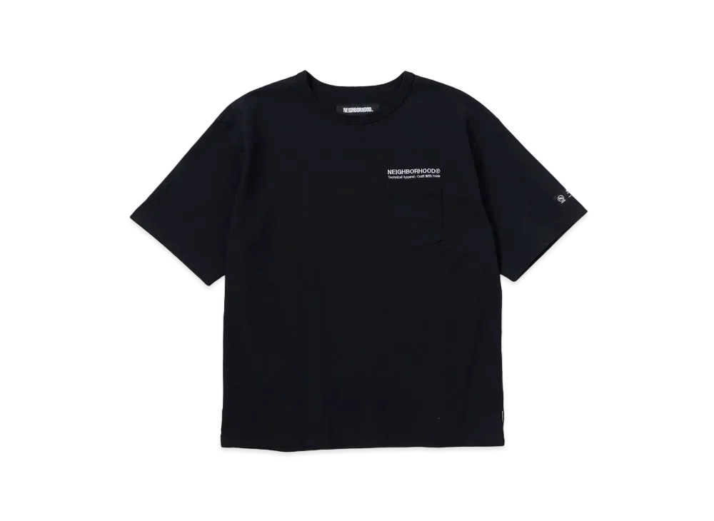 NEIGHBORHOOD Classic-P Crewneck SS . CO "Black"