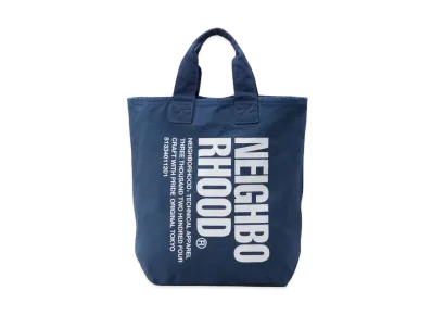 NEIGHBORHOOD Garment Dye Tote . CO "Blue"
