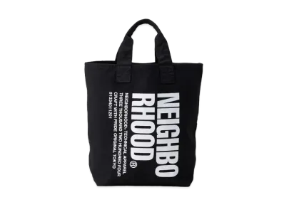 NEIGHBORHOOD Garment Dye Tote . CO "Black"