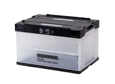 NEIGHBORHOOD Folding Container . PP "Black"